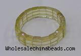 CGB671 7.5 inches 11*16mm lemon quartz bracelet wholesale