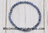 CGB7212 4mm tiny sodalite beaded meditation yoga bracelets