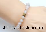 CGB9262 8mm, 10mm montana agate & drum hematite power beads bracelets