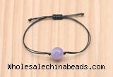 CGB9995 Fashion 12mm lavender amethyst adjustable bracelet jewelry