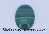 CGC14 30*40mm oval natural malachite gemstone cabochons wholesale