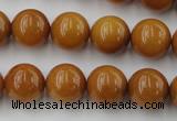 CGJ303 15.5 inches 10mm round goldstone jade beads wholesale