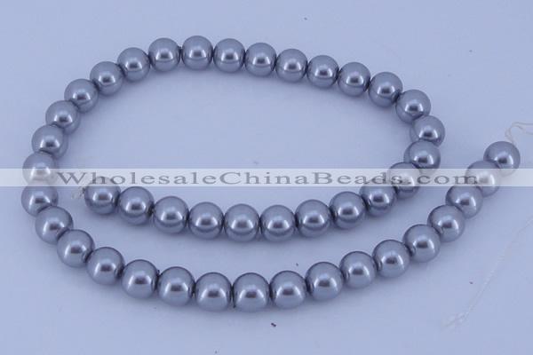 CGL201 2PCS 16 inches 25mm round dyed plastic pearl beads wholesale