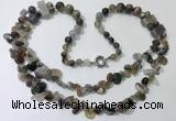 CGN540 27 inches fashion agate gemstone beaded necklaces