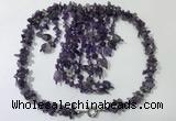 CGN826 20 inches stylish amethyst gemstone statement necklaces