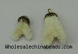 CGP209 25*30mm - 30*50mm freeform coral pendants wholesale