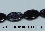 CGS135 15.5 inches 13*18mm oval blue goldstone beads wholesale