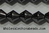 CHE212 15.5 inches 8*8mm bicone hematite beads wholesale