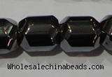 CHE230 15.5 inches 10*12mm hematite beads wholesale