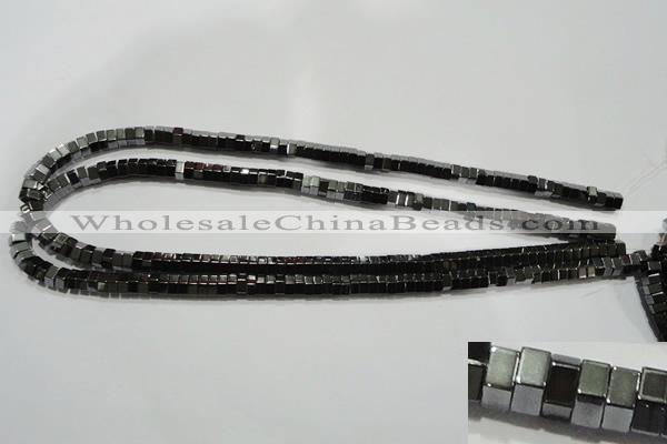 CHE236 15.5 inches 3*6mm rondelle hematite beads wholesale