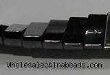 CHE254 15.5 inches 4*5*10mm hematite beads wholesale