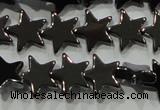 CHE294 15.5 inches 8mm star hematite beads wholesale