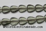 CHG18 15.5 inches 10*10mm heart synthetic smoky quartz beads wholesale