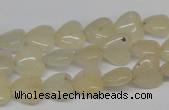 CHG21 15.5 inches 10*10mm heart yellow aventurine beads wholesale