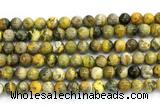 CHJ121 15.5 inches 8mm round honeybee jasper gemstone beads