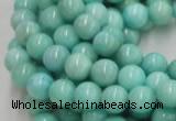 CHM01 16 inches 10mm round pale blue hemimorphite beads wholesale