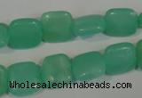 CHM16 15.5 inches 12*12mm square green hemimorphite beads wholesale