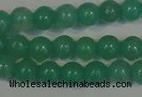 CHM20 15.5 inches 4mm round green hemimorphite beads