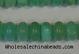 CHM22 15.5 inches 5*8mm rondelle green hemimorphite beads