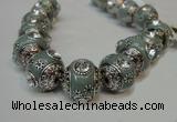 CIB195 19mm round fashion Indonesia jewelry beads wholesale