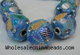 CIB360 23mm round fashion Indonesia jewelry beads wholesale