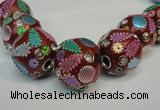 CIB361 23mm round fashion Indonesia jewelry beads wholesale