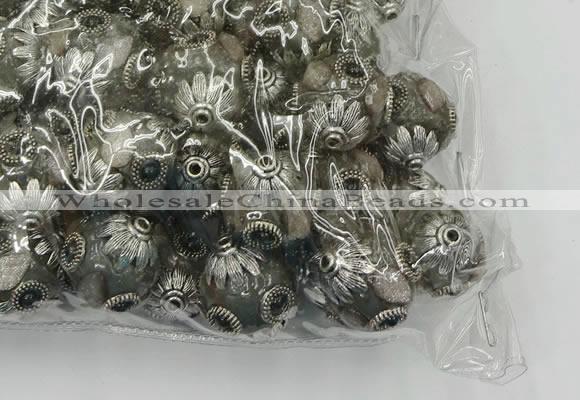 CIB515 22mm round fashion Indonesia jewelry beads wholesale