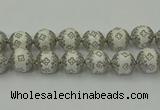 CIB545 22mm round fashion Indonesia jewelry beads wholesale