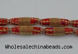 CIB605 16*60mm rice fashion Indonesia jewelry beads wholesale