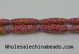 CIB620 16*60mm rice fashion Indonesia jewelry beads wholesale