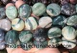 CIBS22 15 inches 20mm coin ocean agate gemstone beads wholesale