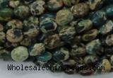 CIJ10 15.5 inches 6*8mm oval impression jasper beads wholesale