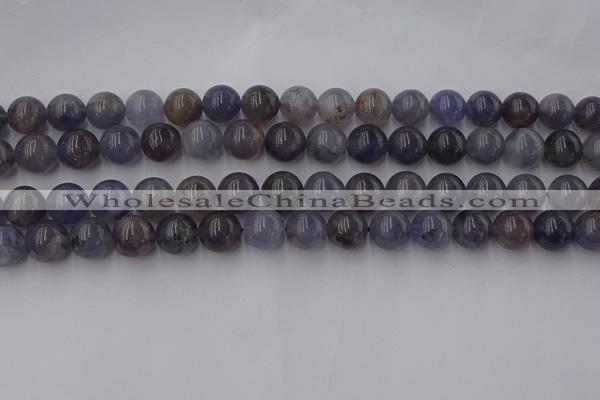 CIL102 15.5 inches 8mm round iolite gemstone beads wholesale