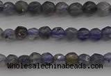 CIL116 15.5 inches 3mm faceted round iolite gemstone beads