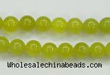 CKA04 15.5 inches 8mm round Korean jade gemstone beads