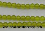 CKA202 15.5 inches 6mm round Korean jade gemstone beads