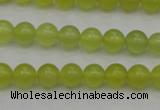 CKA203 15.5 inches 8mm round Korean jade gemstone beads