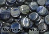 CKC01 16 inches 18mm flat round natural kyanite beads wholesale