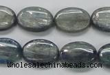 CKC207 15.5 inches 13*18mm oval natural kyanite beads wholesale