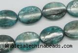 CKC24 16 inches 12*16mm oval natural kyanite beads wholesale