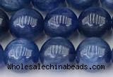 CKC806 15 inches 8mm round blue kyanite beads