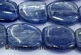 CKC824 15 inches 11*12mm - 12*13mm freeform blue kyanite beads