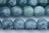 CKC835 15 inches 6mm round blue kyanite gemstone beads