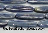 CKC94 15.5 inches 10*35mm oval natural kyanite gemstone beads