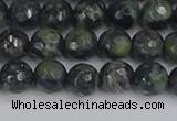 CKJ311 15.5 inches 6mm faceted round kambaba jasper beads