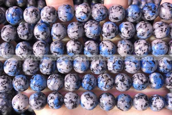 CKJ703 15.5 inches 10mm round imitation k2 jasper beads wholesale