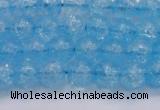 CKQ330 15.5 inches 8mm round dyed crackle quartz beads wholesale