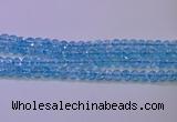 CKQ360 15.5 inches 4mm round dyed crackle quartz beads wholesale