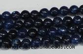 CKU100 15.5 inches 4mm round dyed kunzite beads wholesale