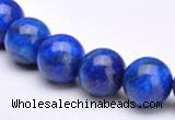 CLA22 round 6mm blue lapis lazuli gemstone beads wholesale